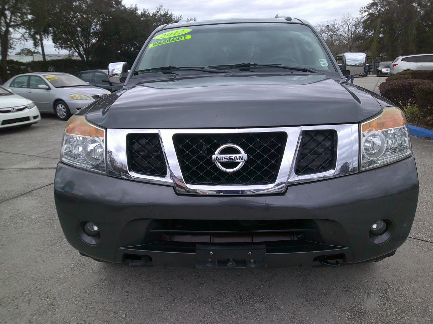 2012 GRAY NISSAN ARMADA SE; PLATINUM; (5N1BA0ND0CN) , located at 390 Hansen Avenue, Orange Park, FL, 32065, (904) 276-7933, 30.130497, -81.787529 - Photo#0